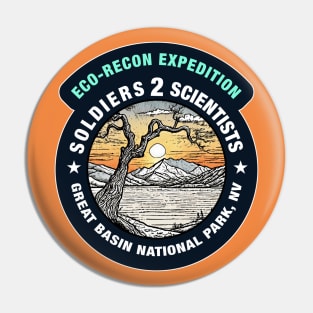 Soldiers 2 Scientists Expedition Pin