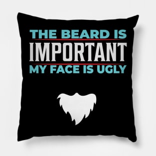 Beard Quote Pillow