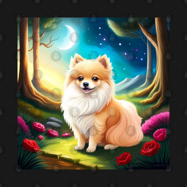 A Pomeranian Fairy Tale by KayBeeTees