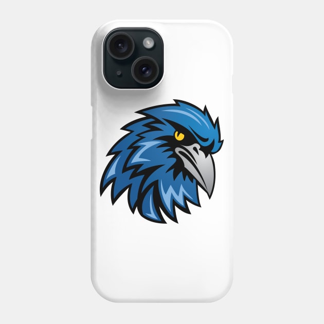 Blue Bird Mascot Phone Case by SWON Design