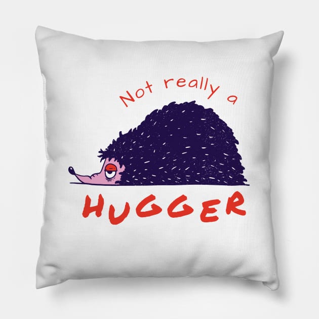 Not really a hugger Pillow by Dogefellas