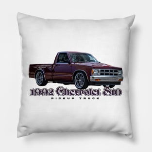 1992 Chevrolet S10 Pickup Truck Pillow