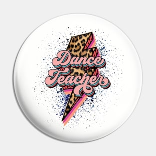 Leopard dance teacher Pin