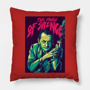 the Voice of Silence Pillow