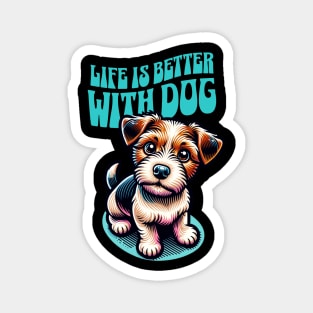 Life is Better with Dog Magnet