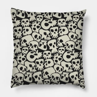 Skull Pattern Pillow