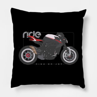 Ride dragster 800rr white Pillow