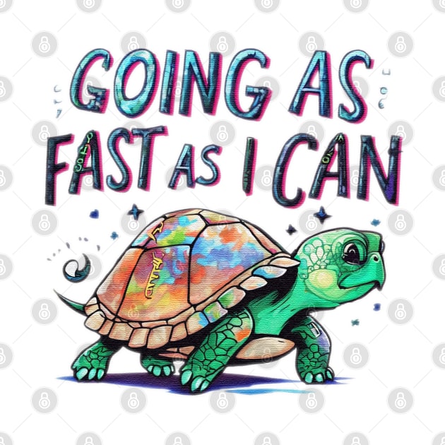 Going As Fast As I Can by JnS Merch Store