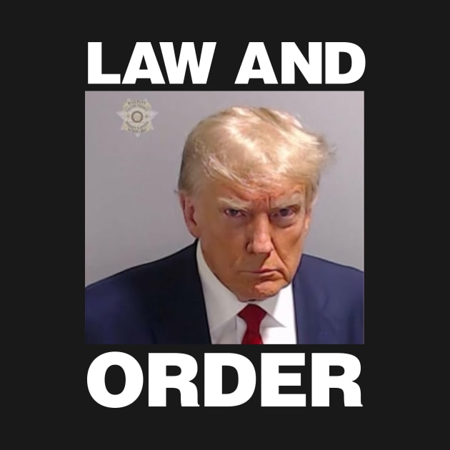 Real Donald Trump Mug Shot, Law & Order by kevinlove_