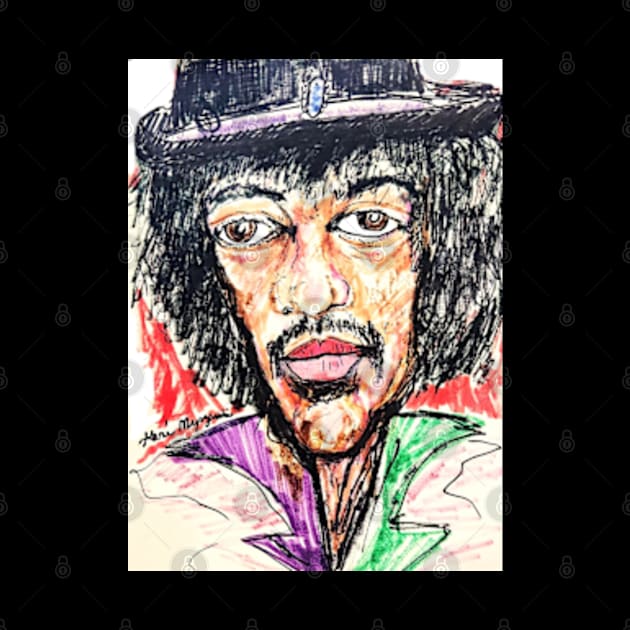 Jimi Hendrix Electric Ladyland by TheArtQueenOfMichigan 