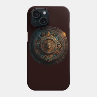 Aztec or Mayan Calendar Maya Men Women Kids Phone Case