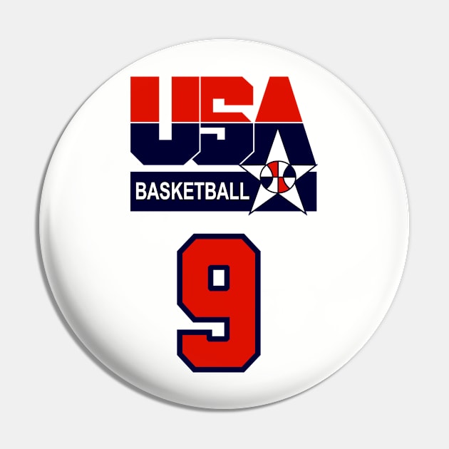 USA Basketball - Jordan Pin by Buff Geeks Art