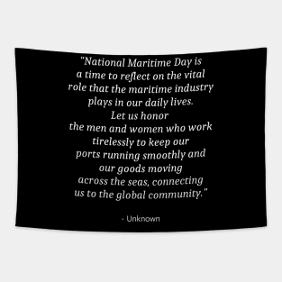 National Maritime Day Tapestry