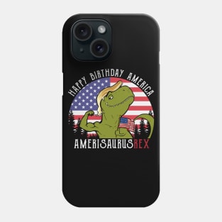 Amerisaurus Rex Funny Dinosaur Phone Case