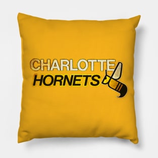 Charlotte Hornets Football Pillow