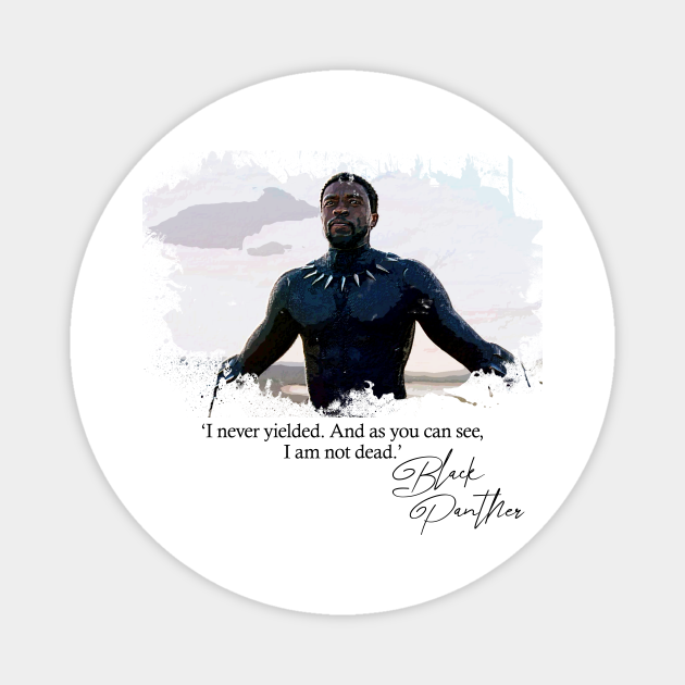 Black Panther Chadwick Boseman Magnet Teepublic