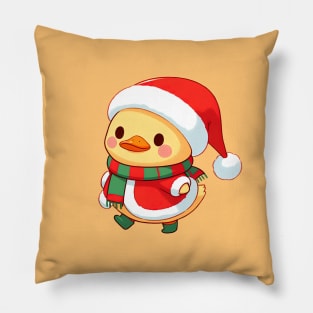 Cute Christmas Duck Pillow