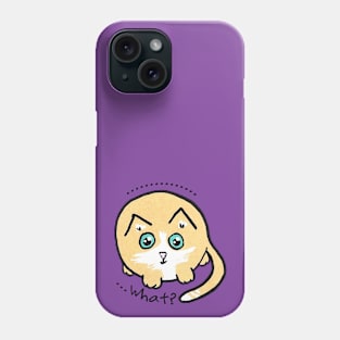 Staring Circle Cat Phone Case