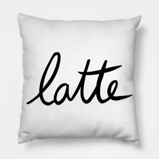 Latte / Cute Coffee Dates Pillow