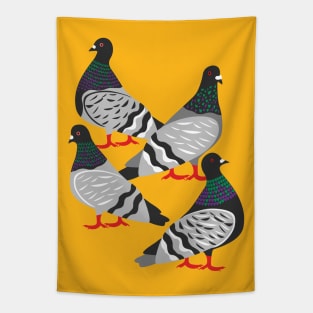 Pigeon Power Tapestry