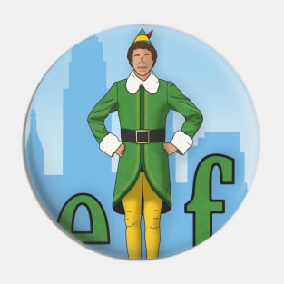 Elf Christmas Movie (2003) | Will Ferrell | Zooey Deschanel | Jon Favreau Pin