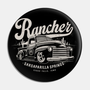 Rancher from Sarsaparilla Springs Pin