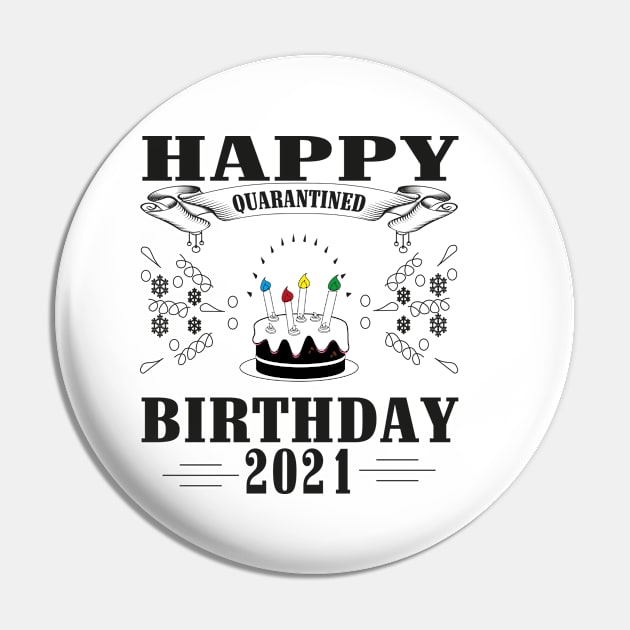 Quarantine Birthday Coronavirus Newest Design Pin by Global Creation