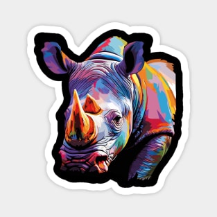 Rhinoceros Magnet