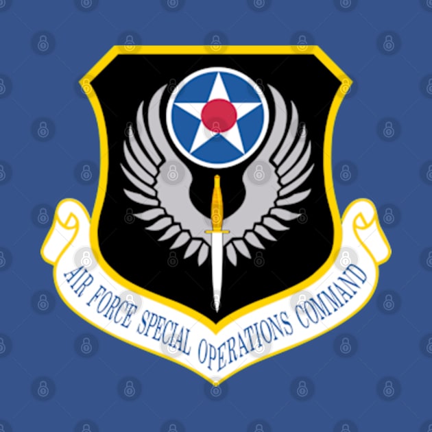 AFSOC - Air Force Special Operations Command by Desert Owl Designs