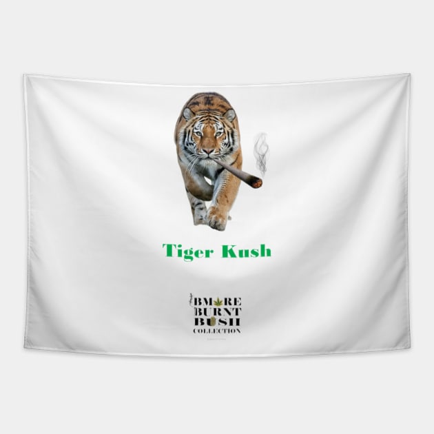 Tiger Kush Tapestry by ArTaylor