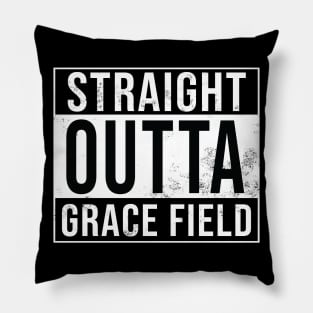 Straight Outta Grace Field Pillow