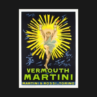 Leonetto CAPPIELLO Poster Vermouth Martini T-Shirt