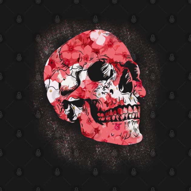 Floral Skull by giovanniiiii