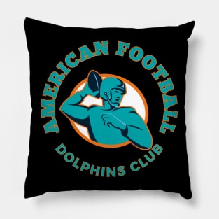 Miami Dolphins Football Team6 Pillow