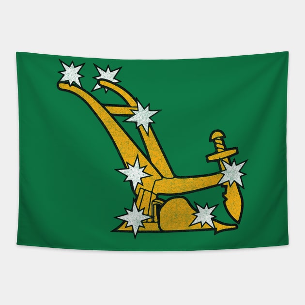 Starry Plough Flag / Irish 1914 Design Tapestry by feck!