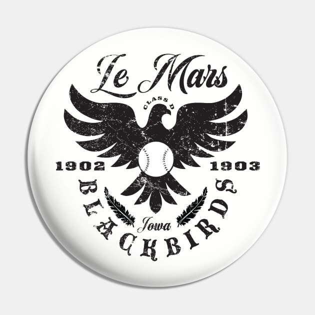 Le Mars Blackbirds Pin by MindsparkCreative