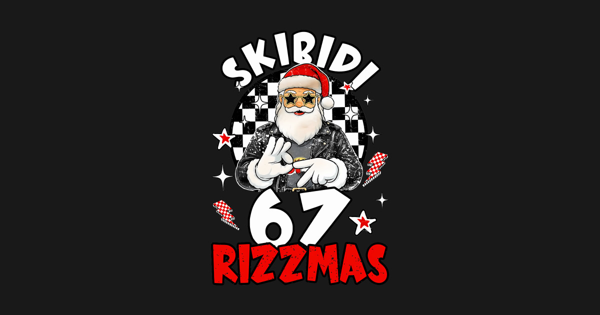 Six Seven Festive Meme Rizzmas Skibidi Holiday Happy 2025 - Skibidi ...