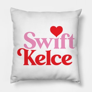 Swift Heart Kelce PINK Pillow