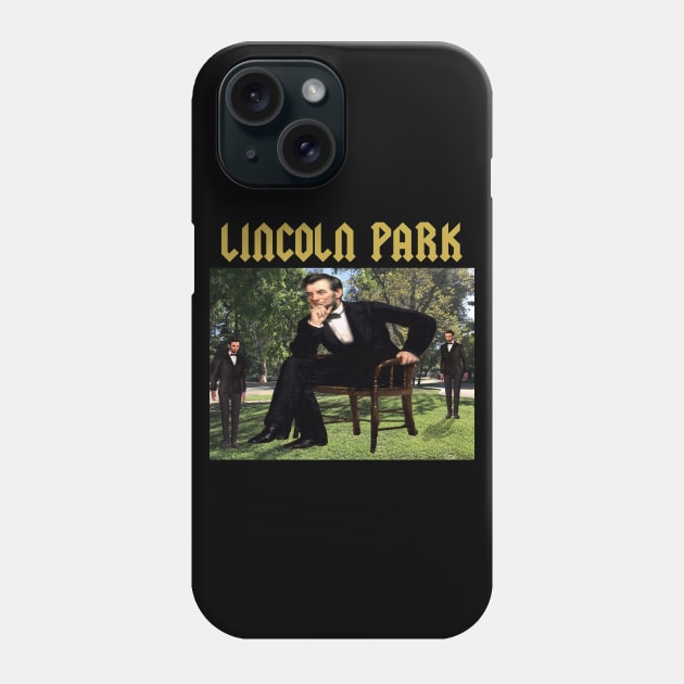 LINCOLN PARK Band Tee - Parody Off Brand Funny Boot Knock Off Meme Version 2 Phone Case by blueversion