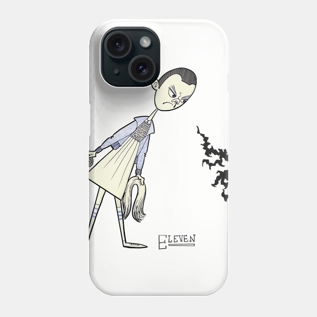 Eleven from "Stranger Things" Phone Case by schomiak