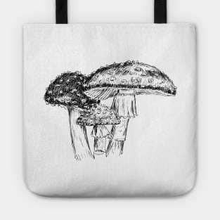 Mushrooms Image Tote