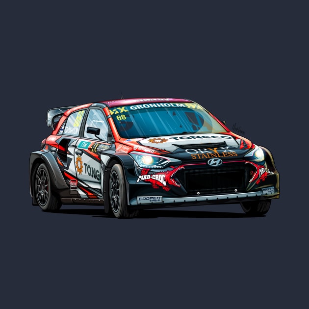 Hyundai i20 RX by Mario Ramos Rally Art