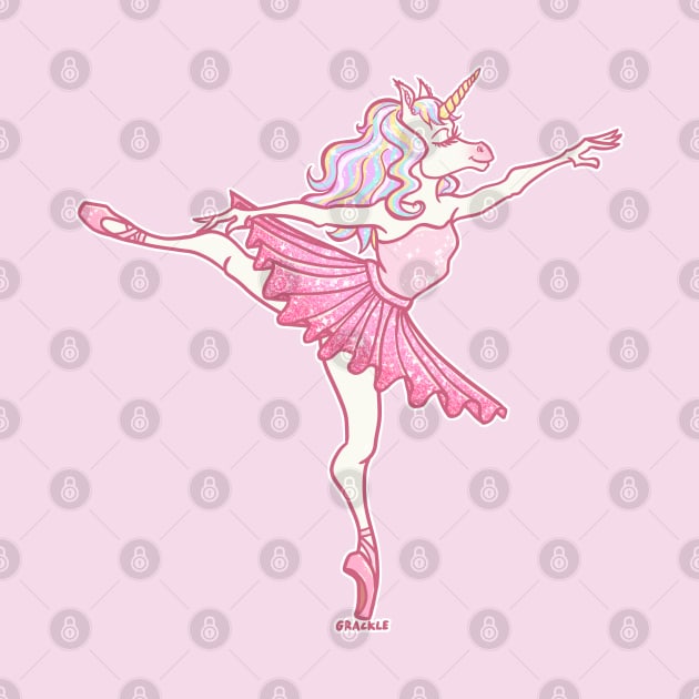 Ballerina Unicorn by Jan Grackle