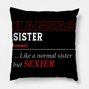 Kansas Normal Sister Pillow