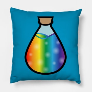 DIY Single Rainbow Potion or Poison for Tabletop Board Games (Style 2) Pillow