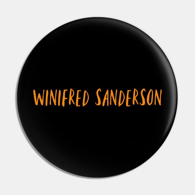 Hocus Pocus - Winifred Sanderson Pin by MickeysCloset