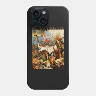 Pieter Bruegel The Elder - The Fall of the Angels Phone Case