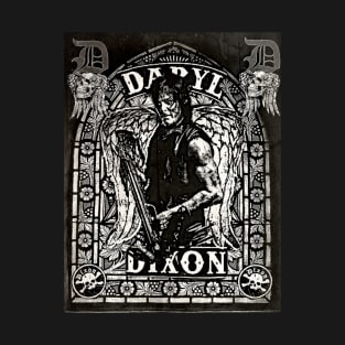 DARYL DIXON-Stained Glass T-Shirt