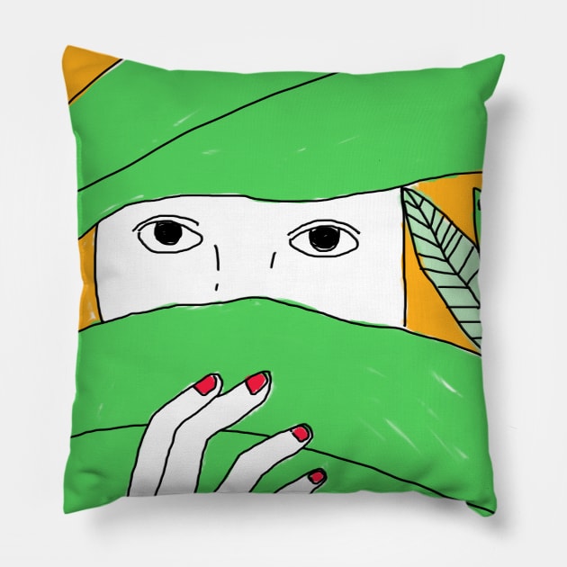 Savage 2 Pillow by mariacaballer