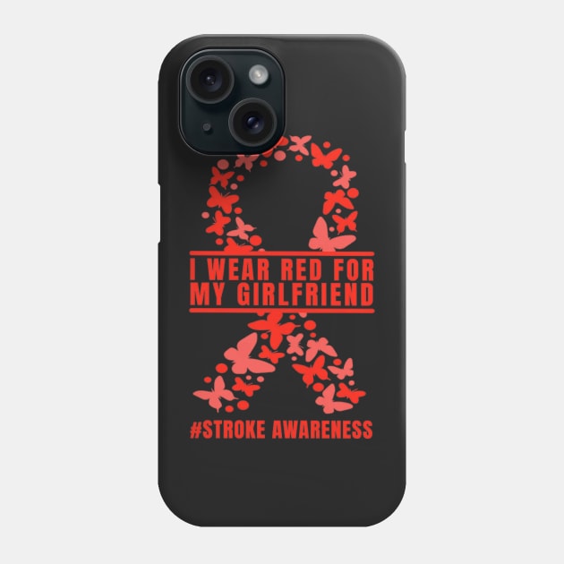 Stroke awareness girlfriend Phone Case by mehdime